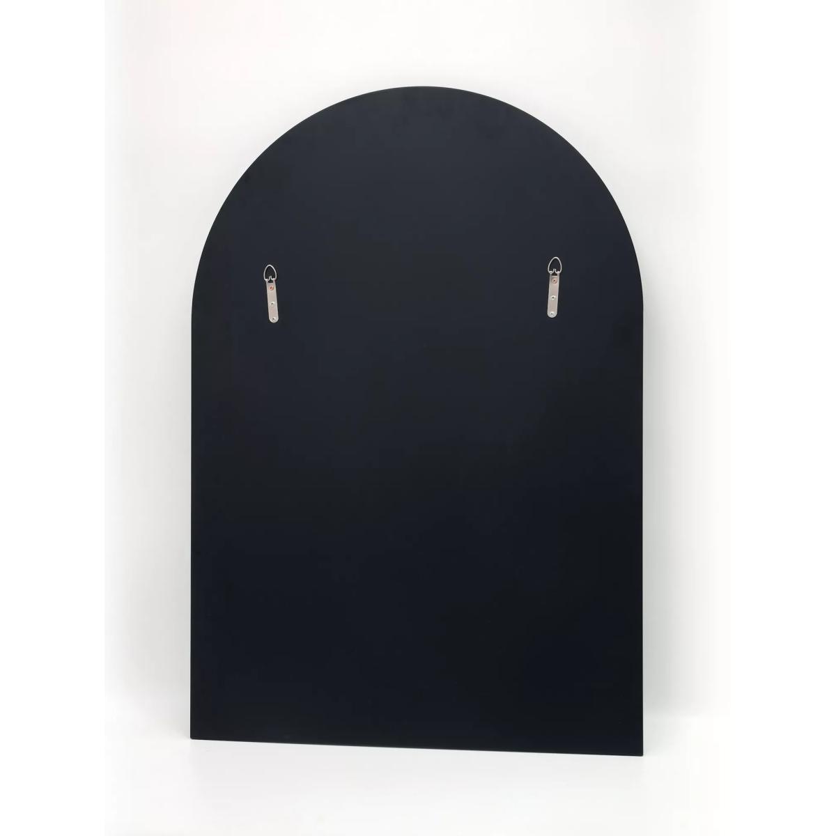 Där Sybil Arched Bevelled Glass Wall Mirror, 100 x 70cm, Clear – image 3