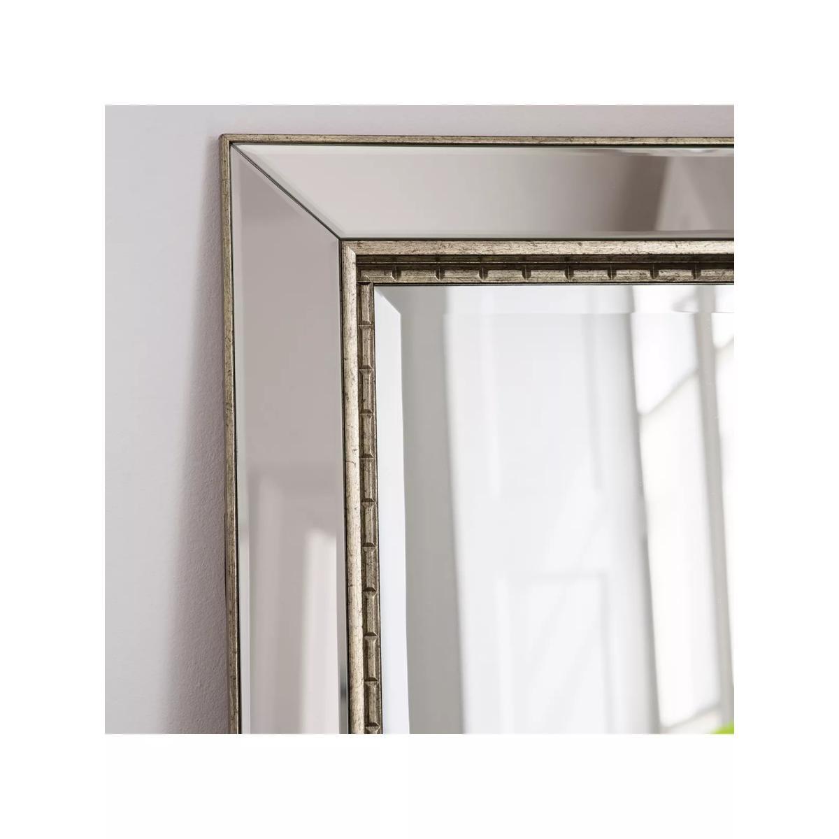 Fresno Rectangular Frame Wall Mirror, 111.5 x 81cm, Gold – image 3