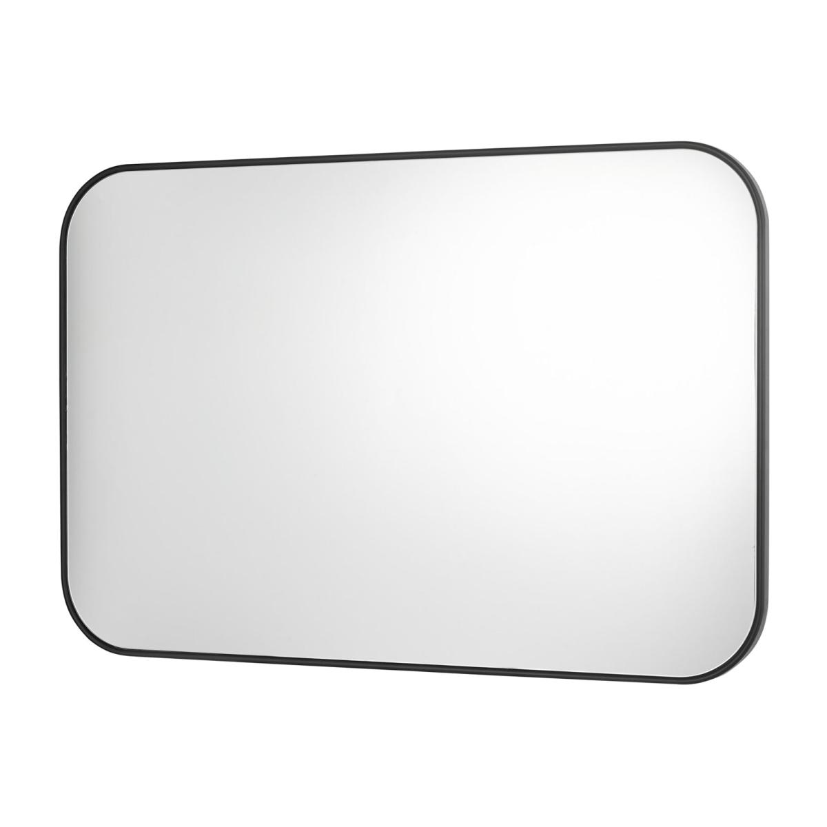 Där Firuz Rectangular Wall Mirror, 90 x 60cm, Black – image 1