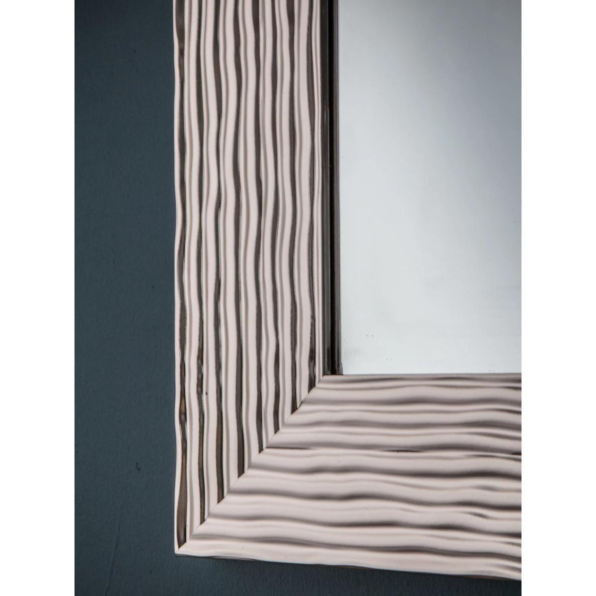 Mercury Rectangular Wall Mirror, Silver – image 3