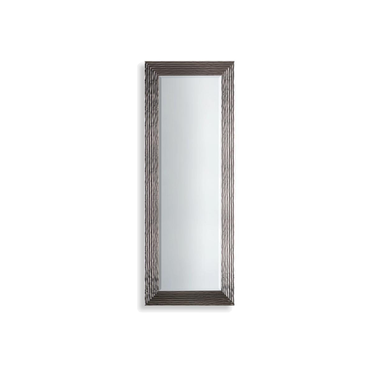 Mercury Rectangular Wall Mirror, Silver – image 1