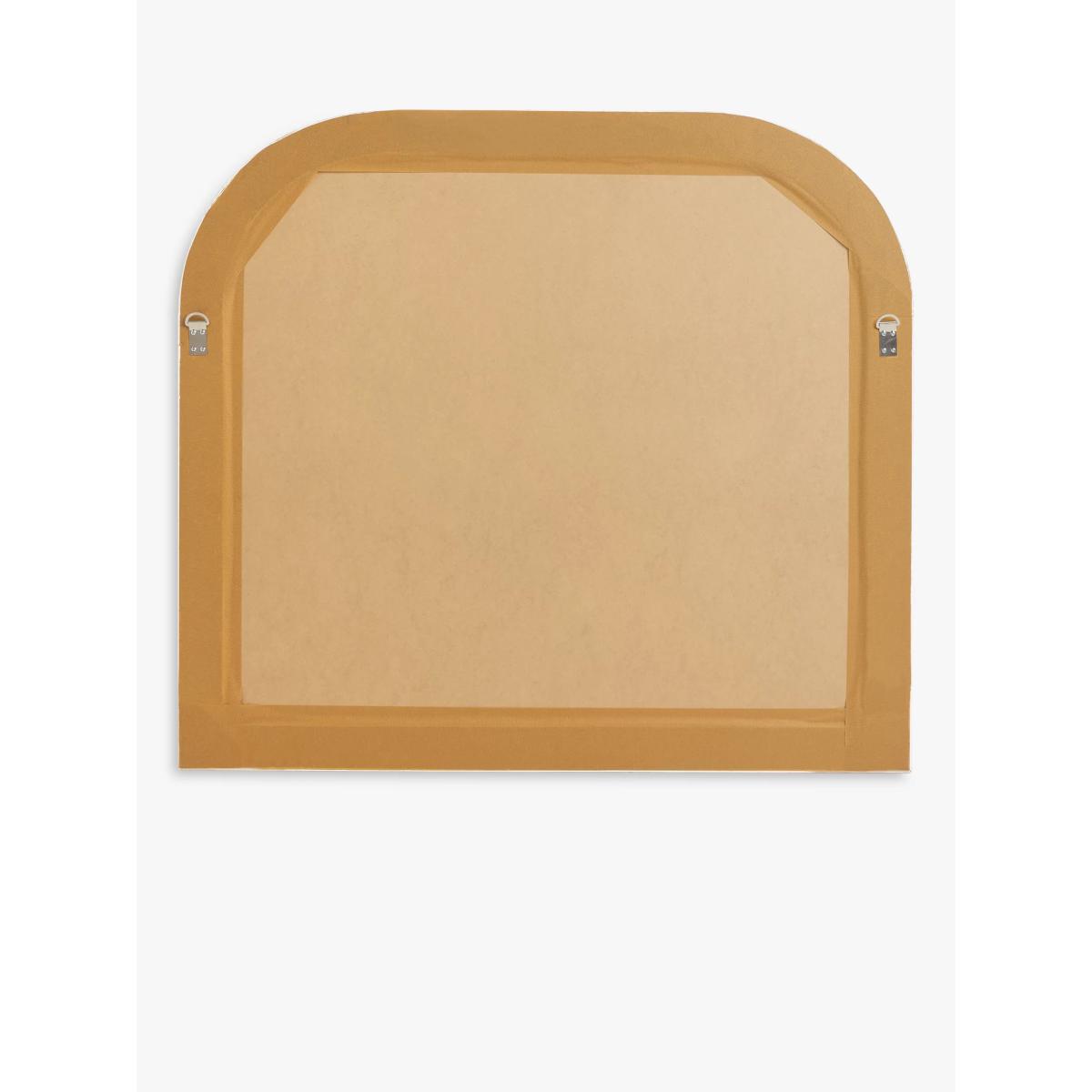 John Lewis & Partners Overmantle Bow Mirror, 97.5 x 105cm, White – image 3