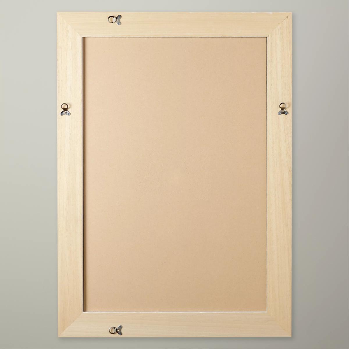 John Lewis & Partners Marina Wood Mirror, Natural – image 3