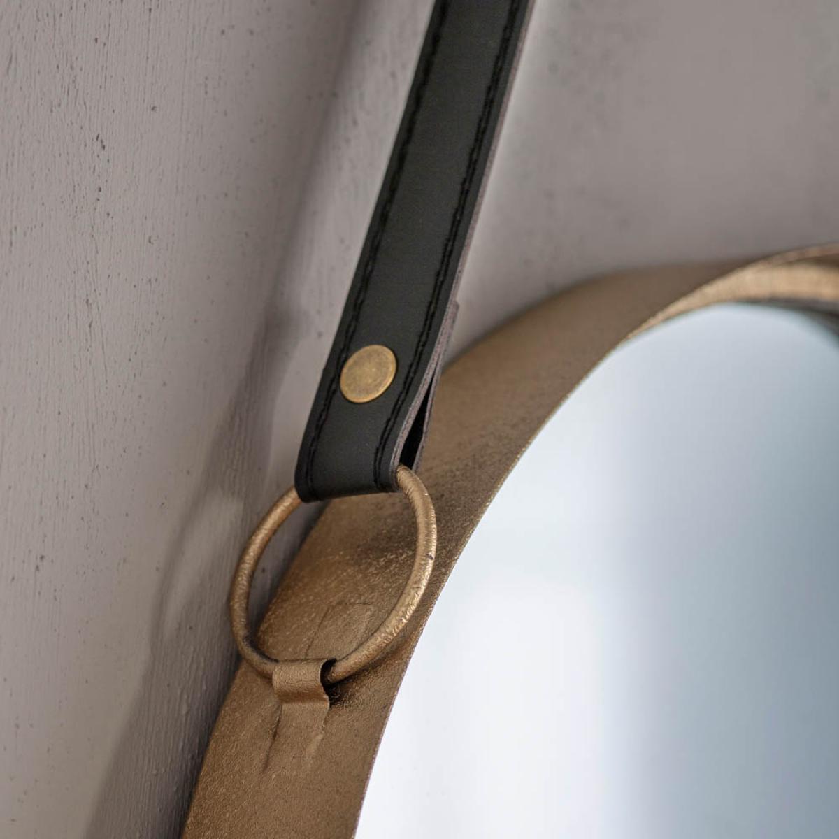Stonehouse Small Round Scatter Set Mirror - Gold (Set of 2) – image 4