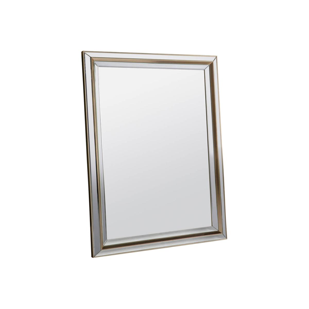Guben Large Rectangle Wall Mirror - Gold – image 1