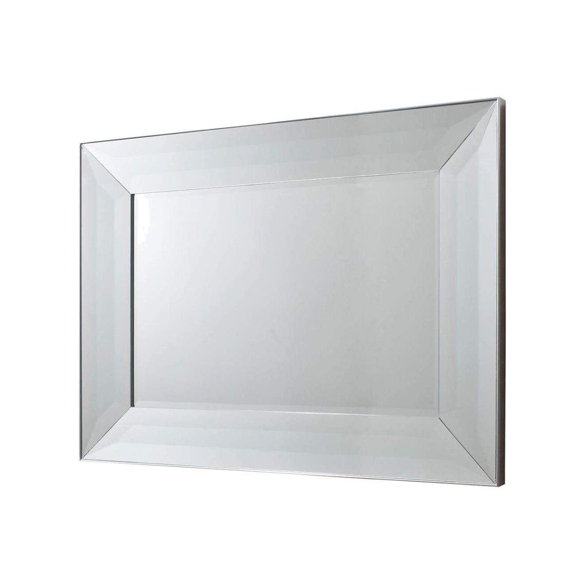Skelmersdale Large Rectangle Wall Mirror - Silver – image 1