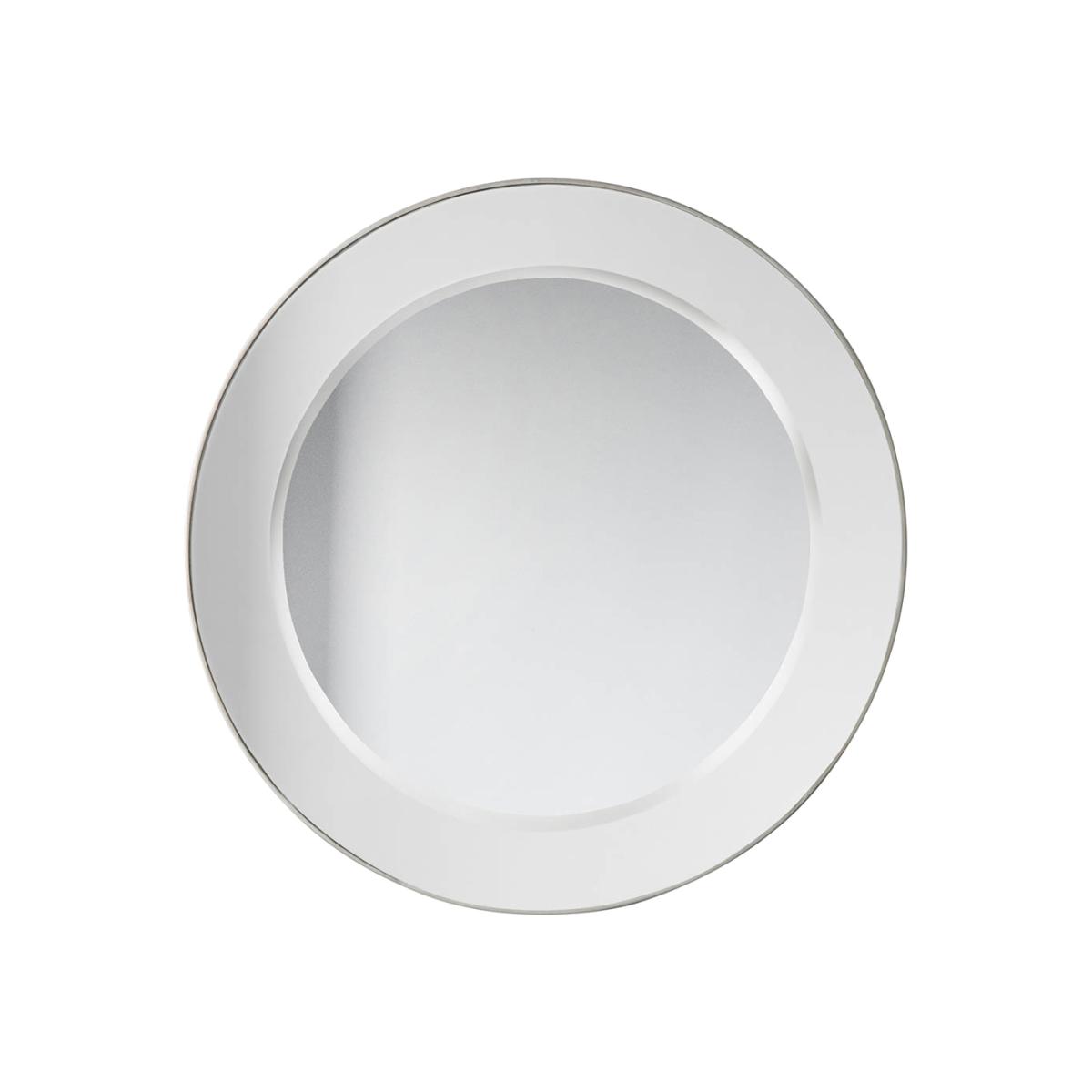Rina Medium Round Wall Mirror - Silver – image 1