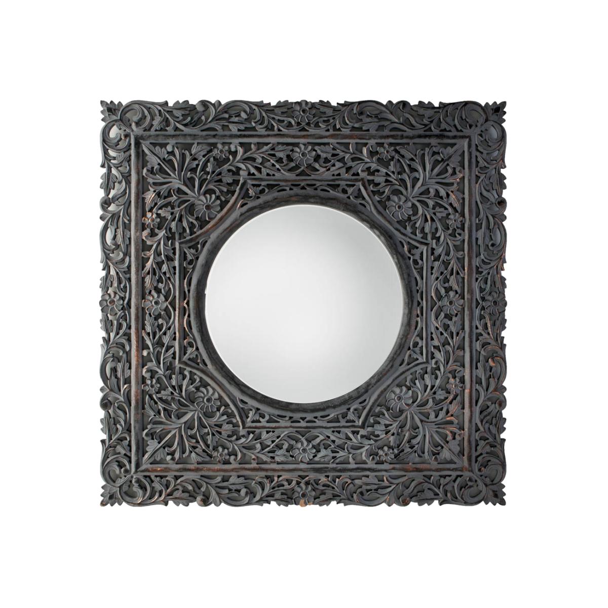 Southport Large Square Wall Mirror - Bronze – image 1