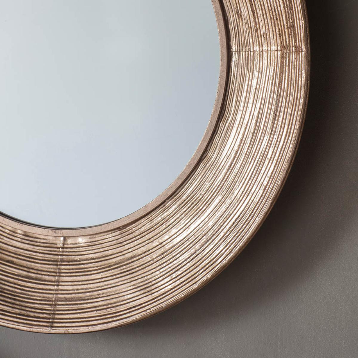 Wincanton Medium Round Wall Mirror - Gold – image 3