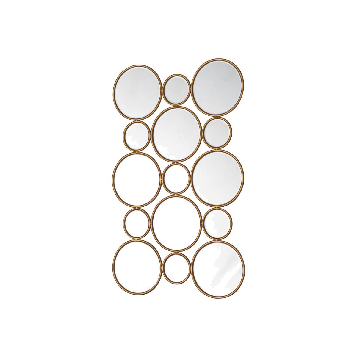 Dursley Medium Irregular Wall Mirror - Gold – image 1