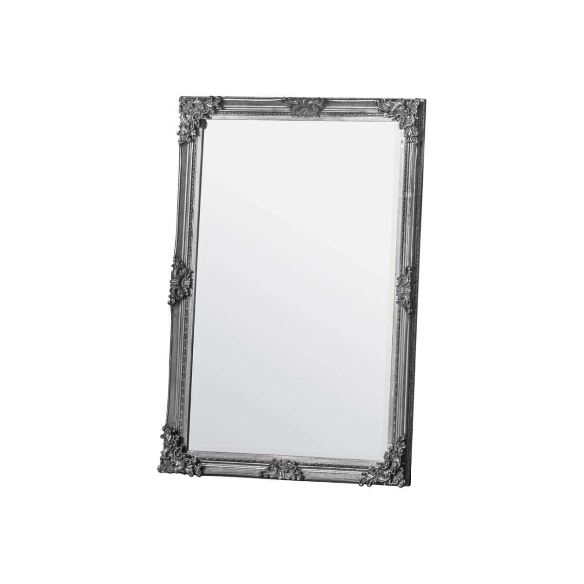Halewood Large Rectangle Wall Mirror - Silver – image 1