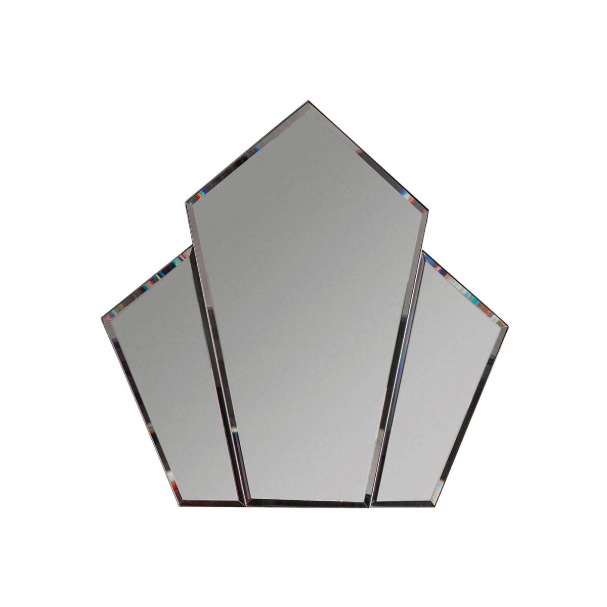 Sophila Medium Irregular Wall Mirror - Silver – image 1