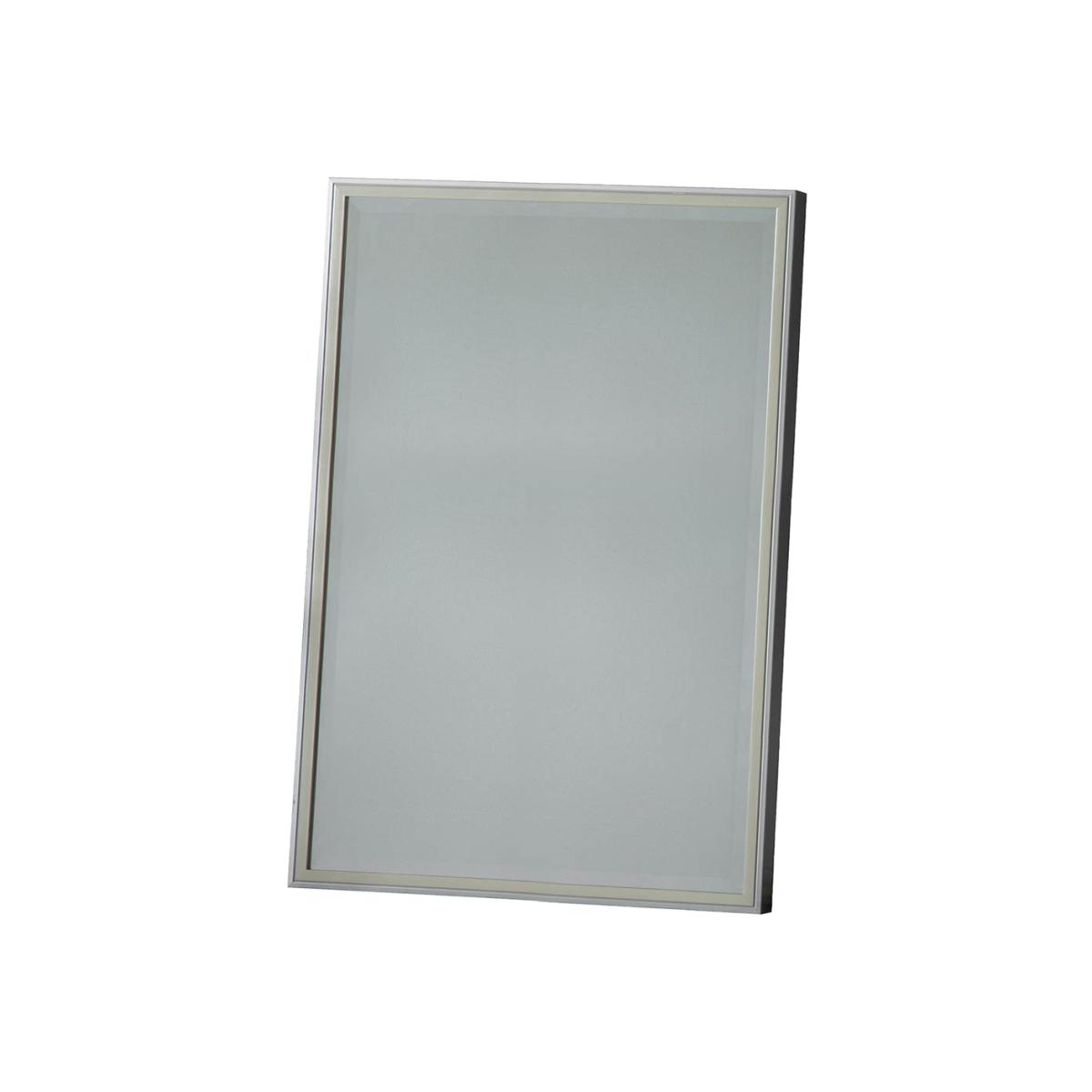 Arlesey 90cm Medium Rectangle Wall Mirror - Silver – image 1