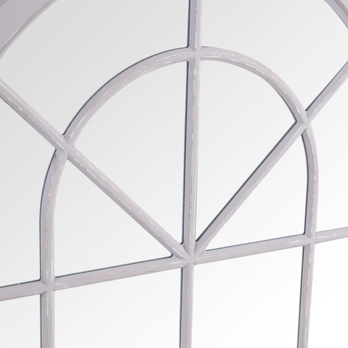 Vasari Large Arched Wall Mirror - Grey – image 3