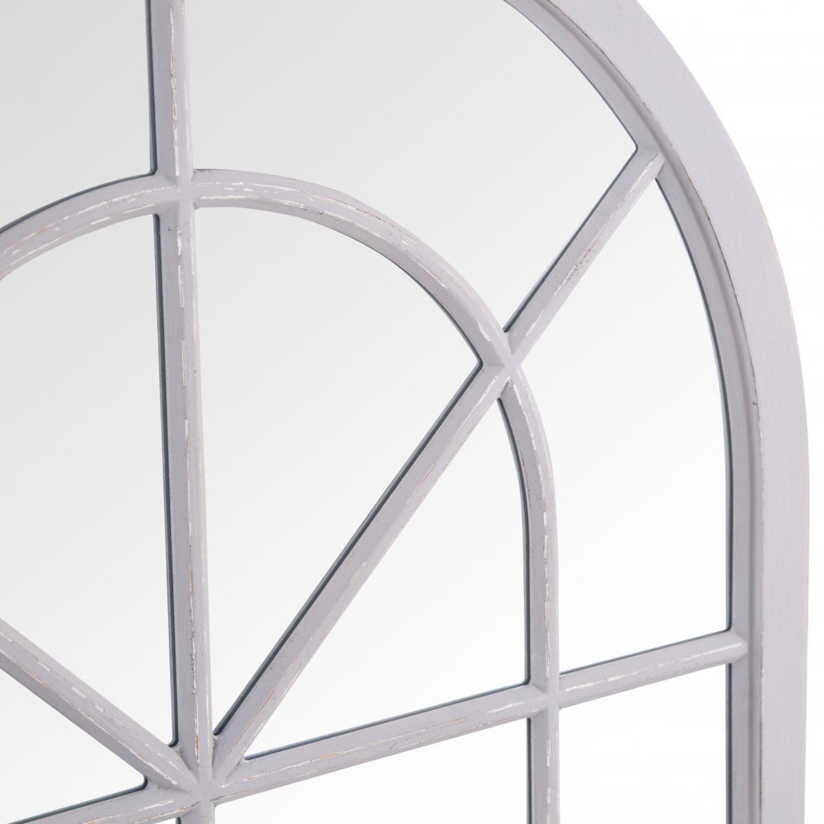 Vasari Large Arched Wall Mirror - Grey – image 4