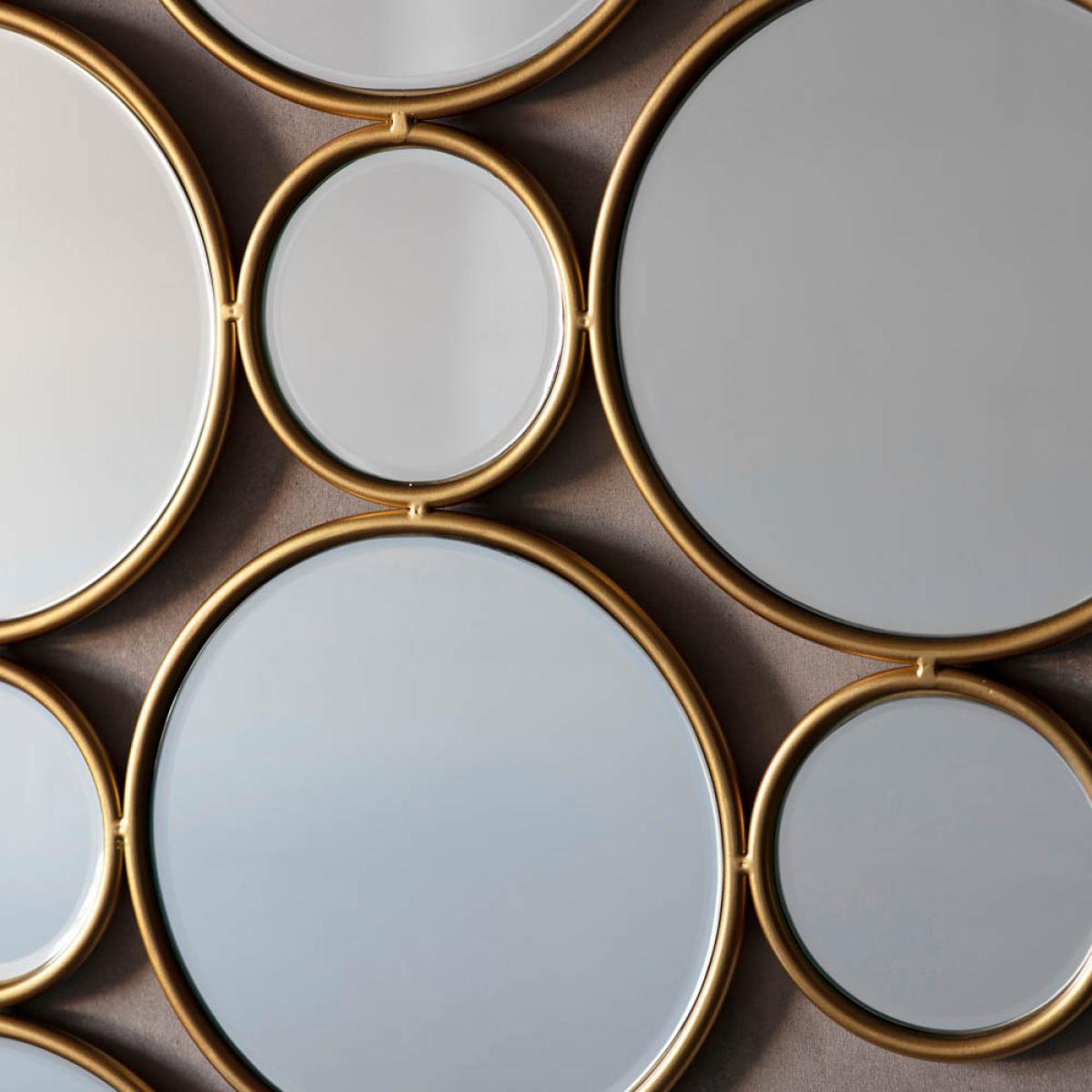 Hadleigh Medium Irregular Wall Mirror - Gold – image 3
