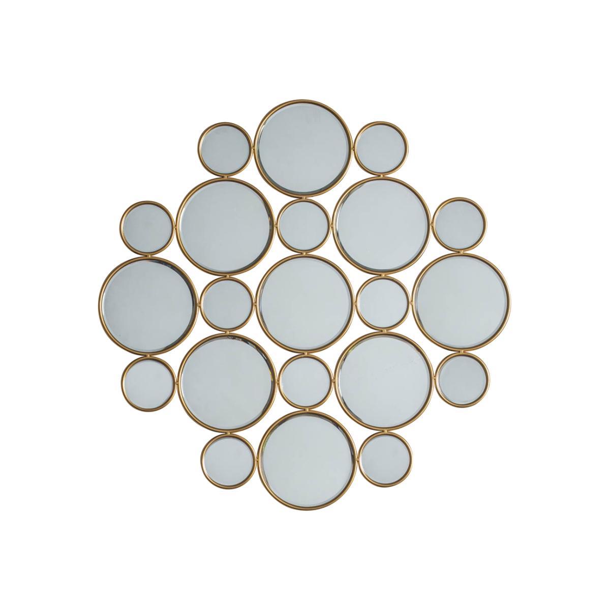 Hadleigh Medium Irregular Wall Mirror - Gold – image 1