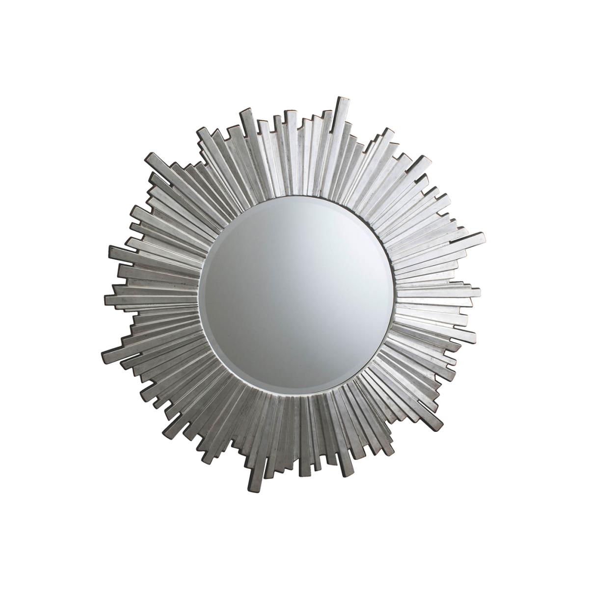 Oundle Medium Round Wall Mirror - Silver – image 1