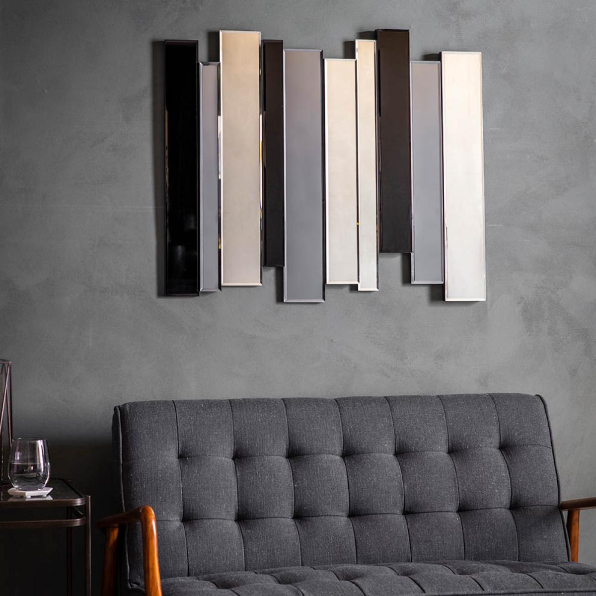 Kiley Medium Irregular Wall Mirror - Grey – image 4