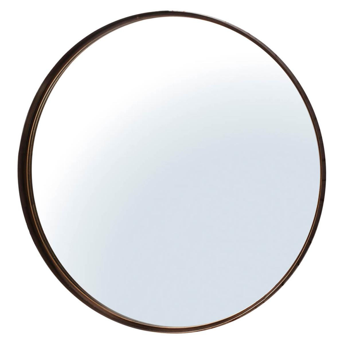 Jasper Medium Round Wall Mirror - Bronze – image 3
