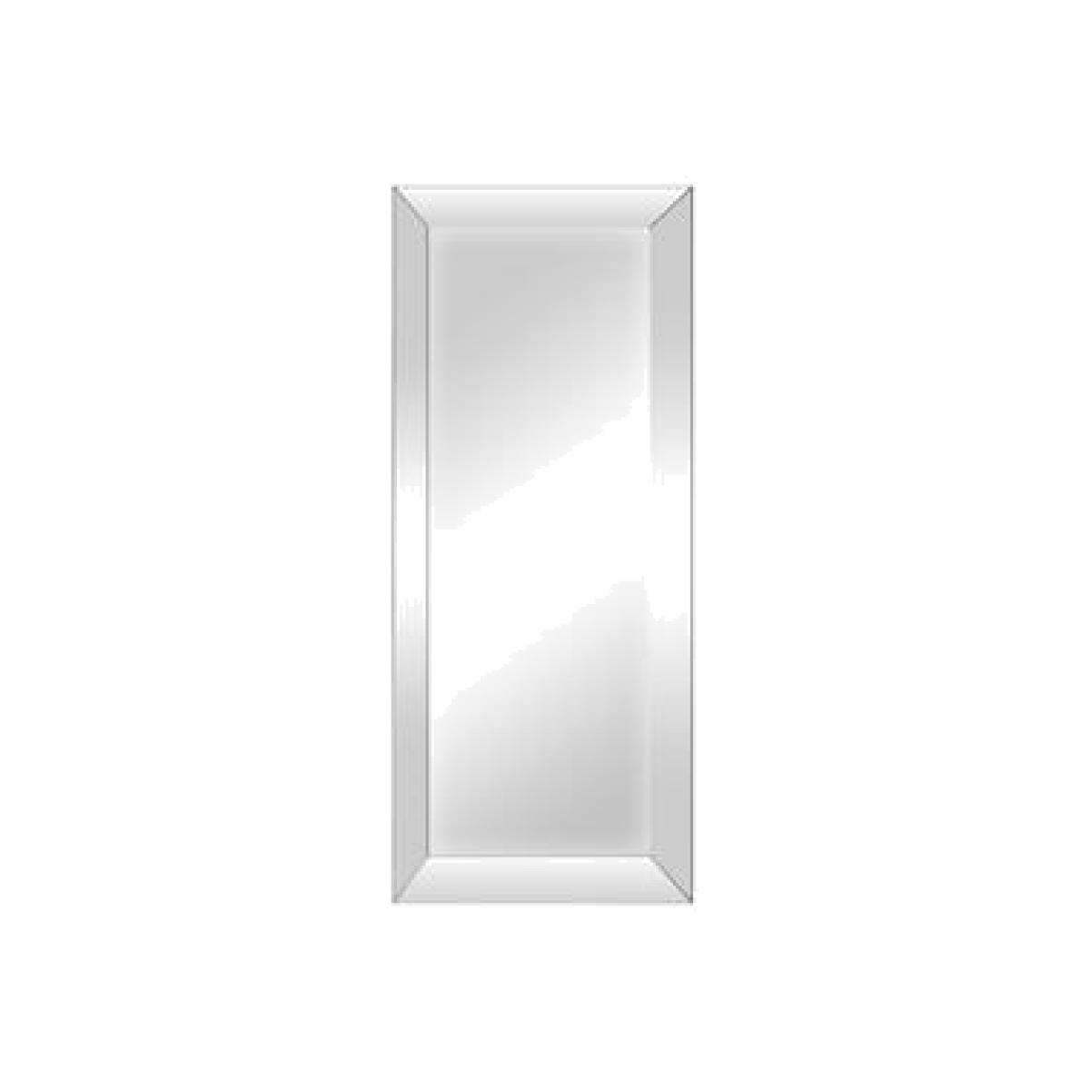 Piatto Large Rectangle Wall Mirror - Grey
