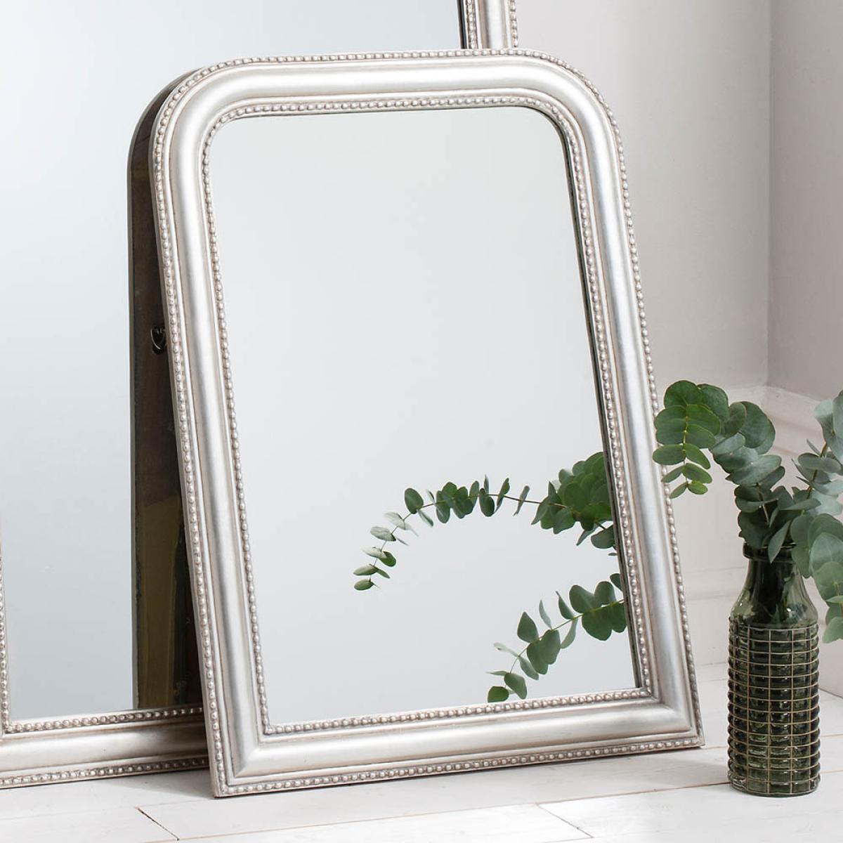 Hazel Medium Arched Wall Mirror - Silver – image 3
