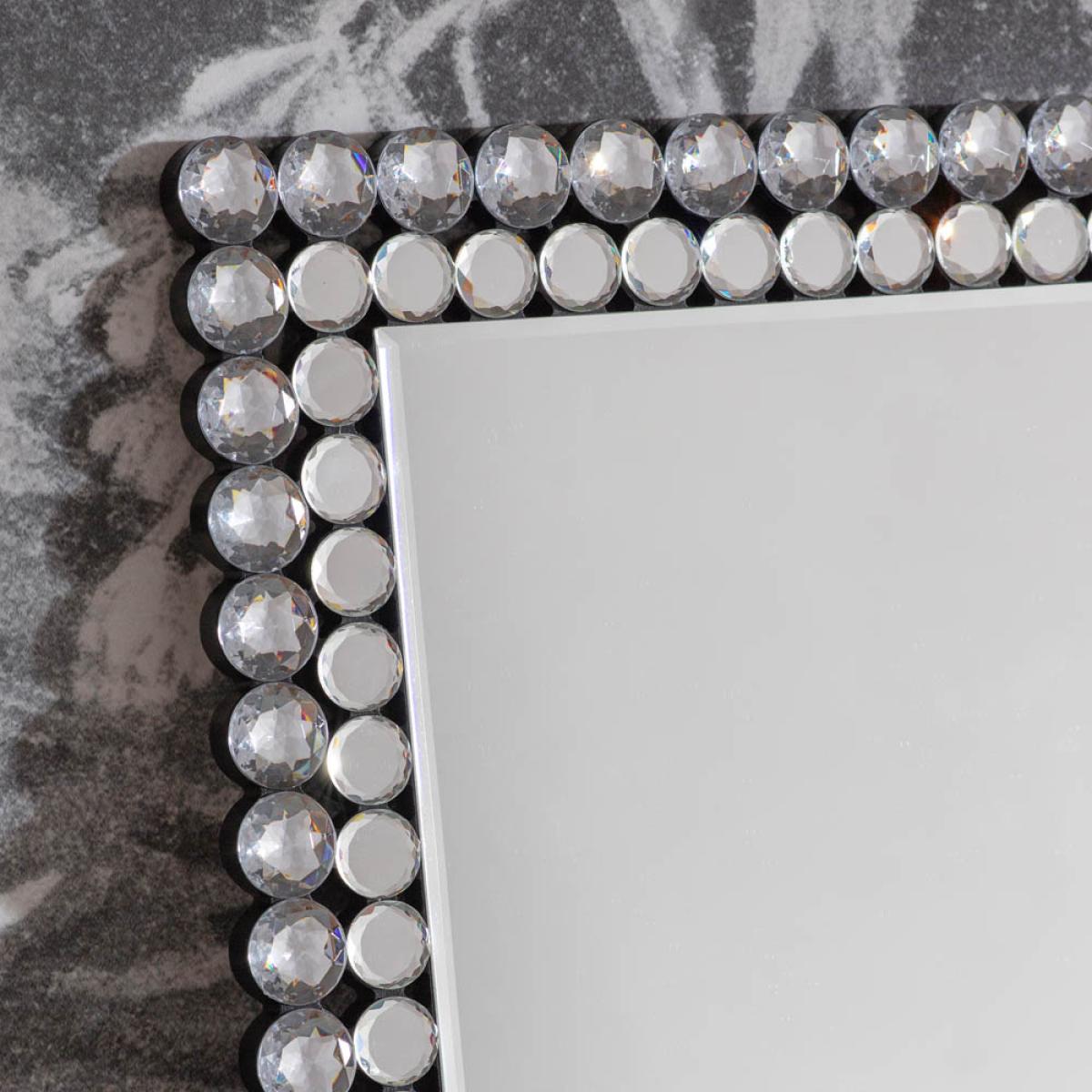 Summerside Medium Rectangle Wall Mirror - Silver – image 3