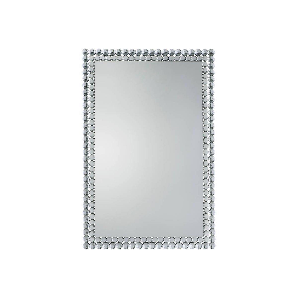 Summerside Medium Rectangle Wall Mirror - Silver – image 1