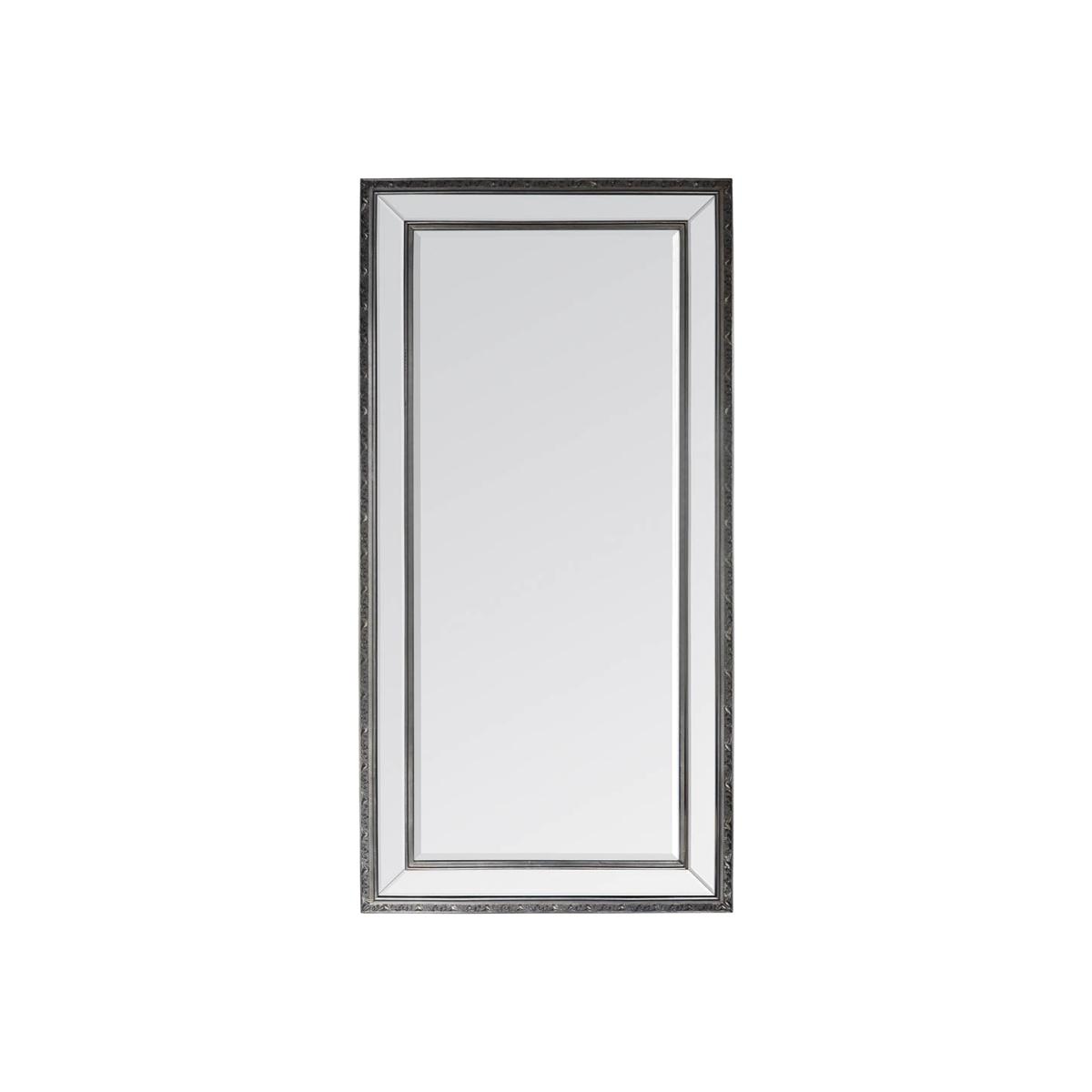Ripon Large Rectangle Wall Mirror - Silver