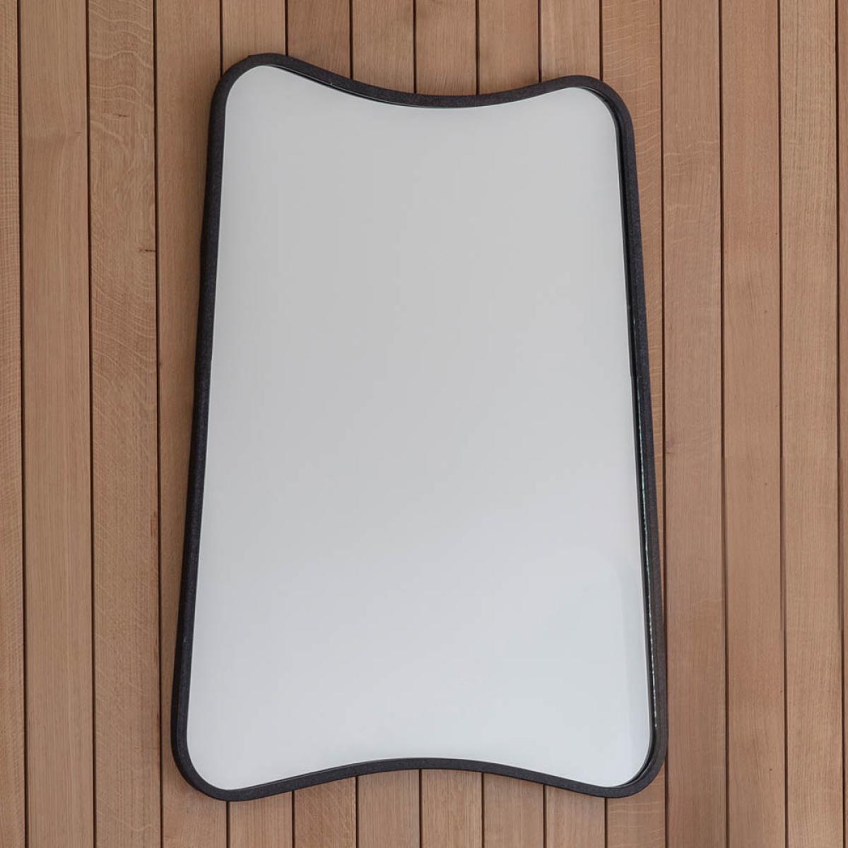 Willington Medium Rectangle Wall Mirror - Black – image 3