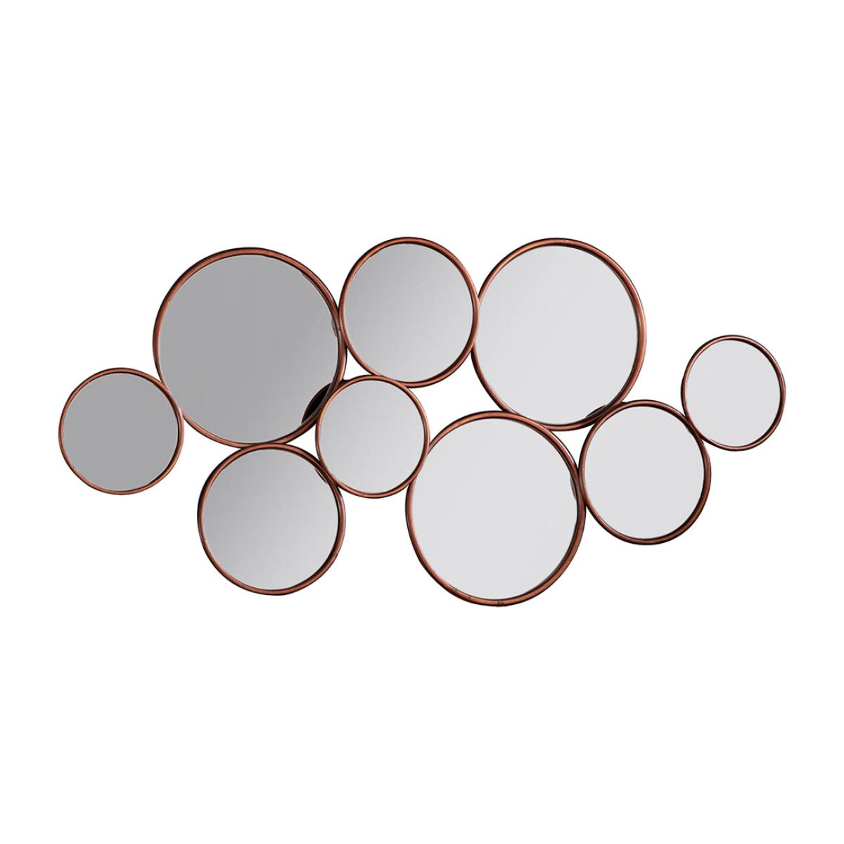 Redhill Medium Round Wall Mirror - Copper – image 1