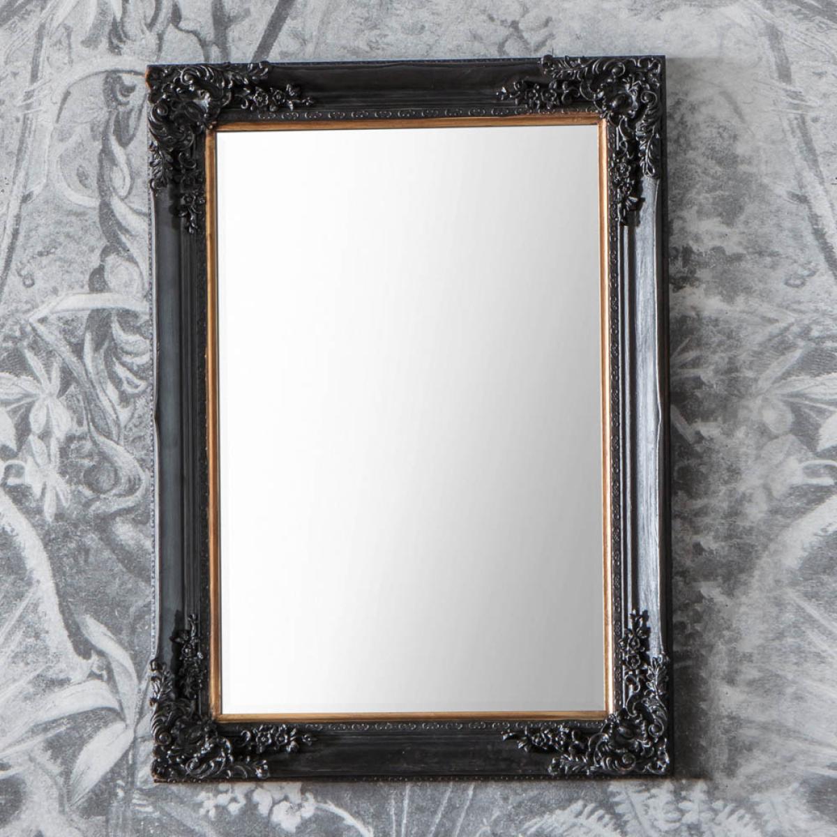 Chorleywood Large Rectangle Wall Mirror - Black – image 2