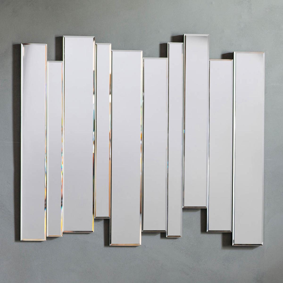 Northallerton Medium Rectangle Wall Mirror - Silver – image 2