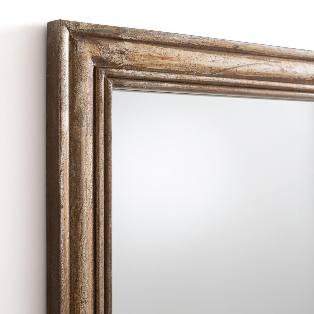 Afsan Square Solid Mango Wood Mirror, H71.5cm – image 3