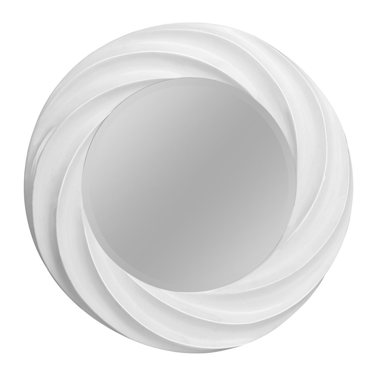 89cm Wall Mirror in White – image 2
