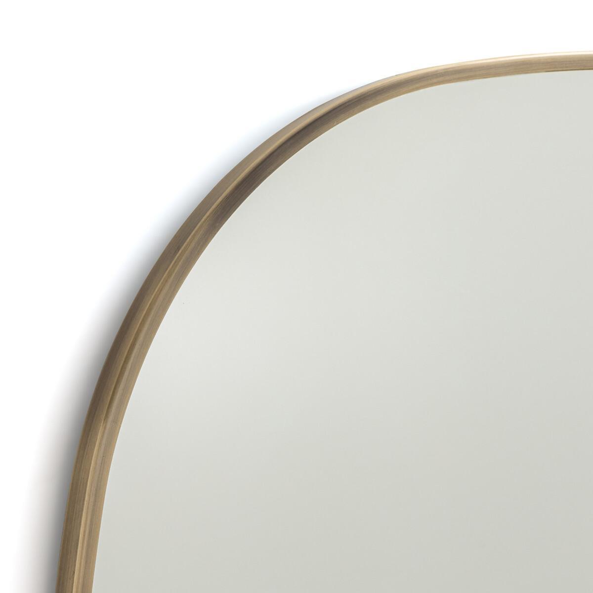 Caligone Aged Brass Metal Mirror, H80cm – image 2