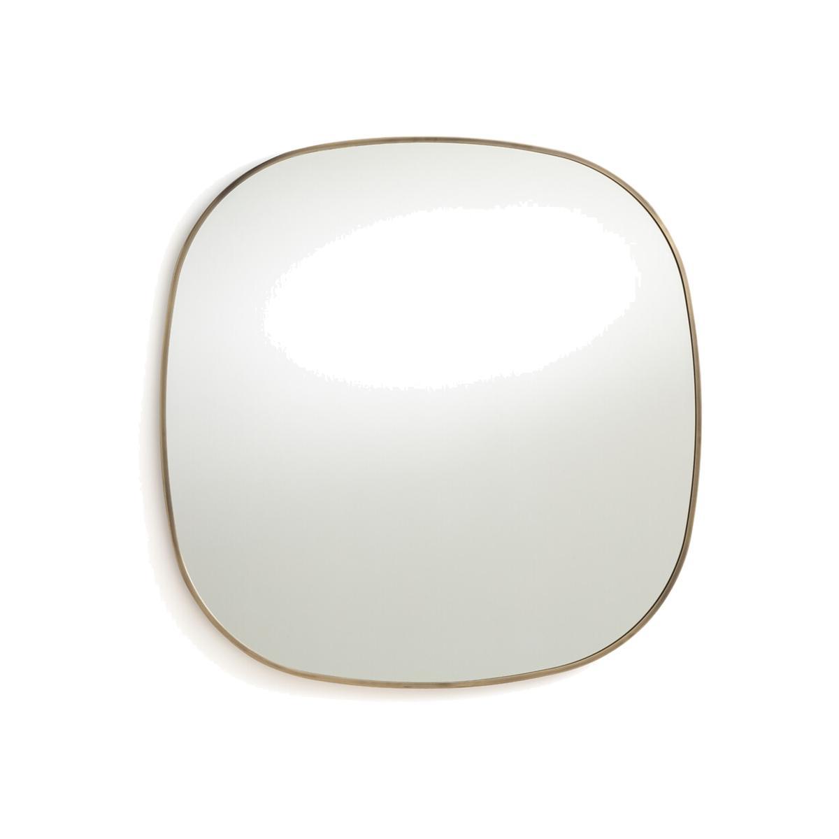 Caligone Aged Brass Metal Mirror, H80cm – image 1