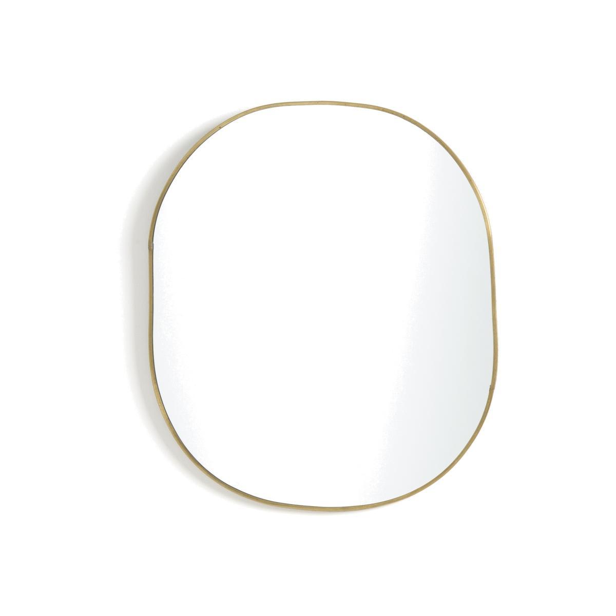 Uyova Oval Brass Mirror – image 1