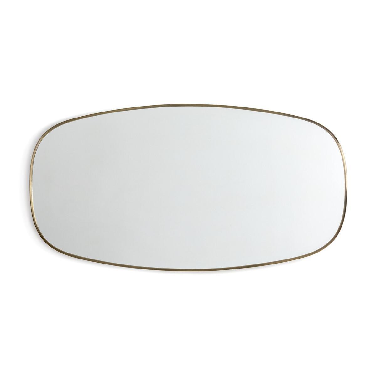 Caligone Antique Brass Frame Mirror, L1m – image 3