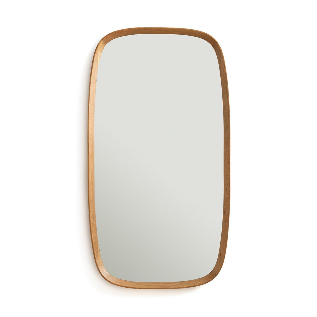 Orion Organic Shaped Mirror in Solid Oak – image 2