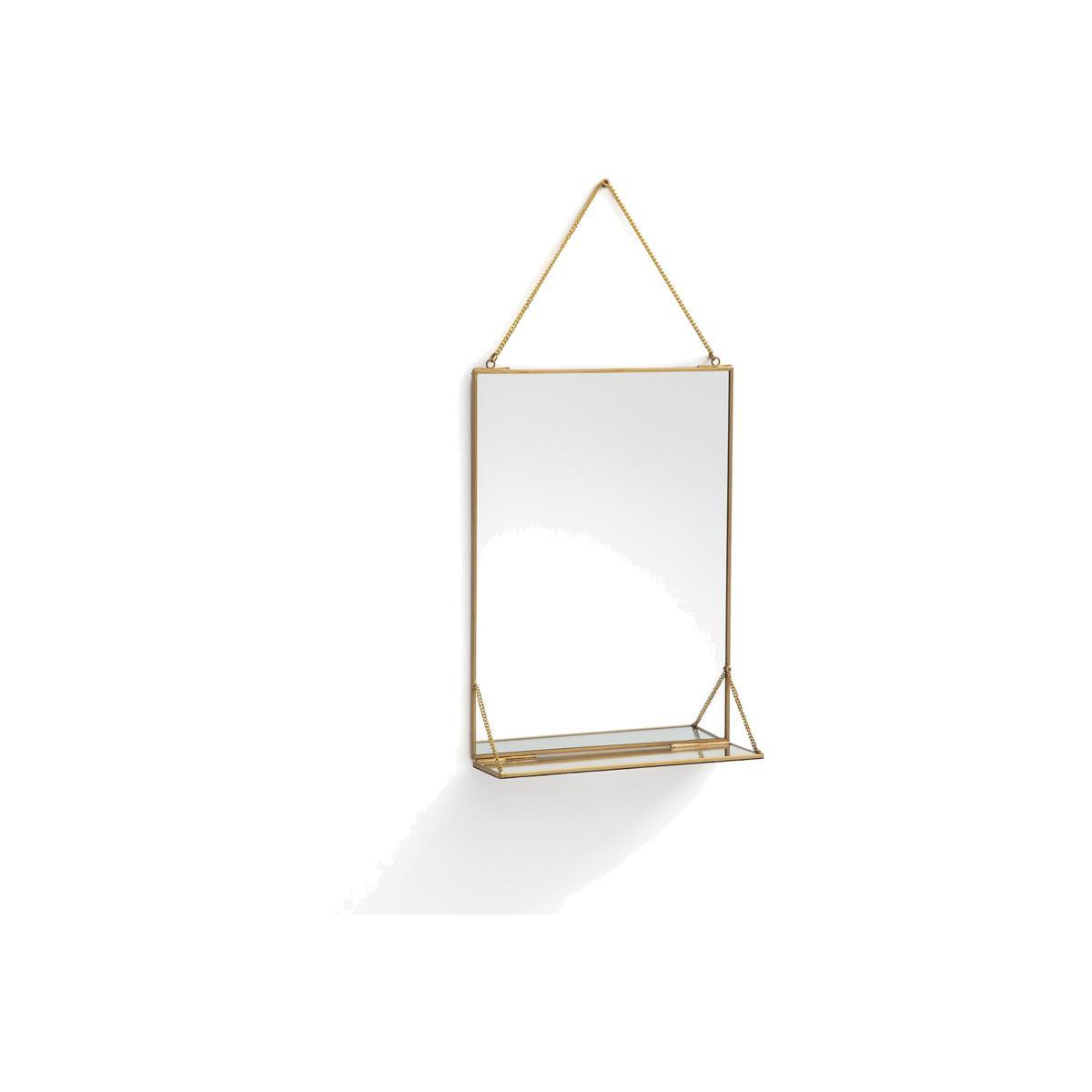 Uyova Rectangular Mirror with Shelf – image 1