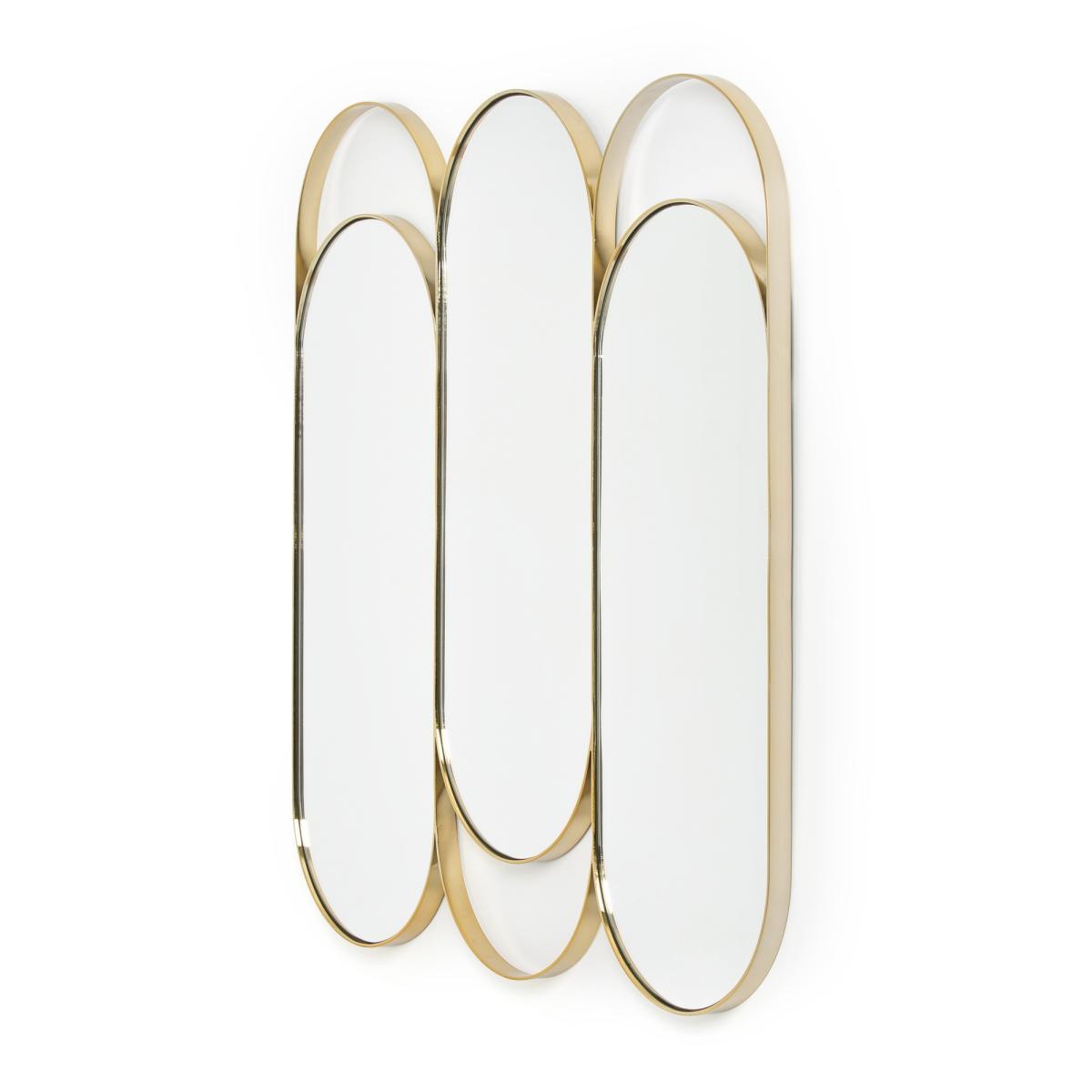Alama Brass Triptych Mirror – image 2