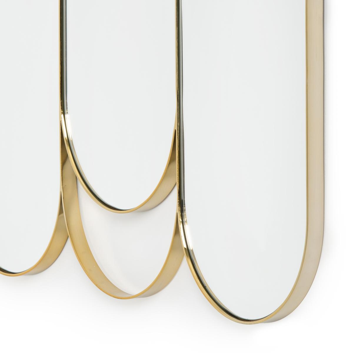 Alama Brass Triptych Mirror – image 3