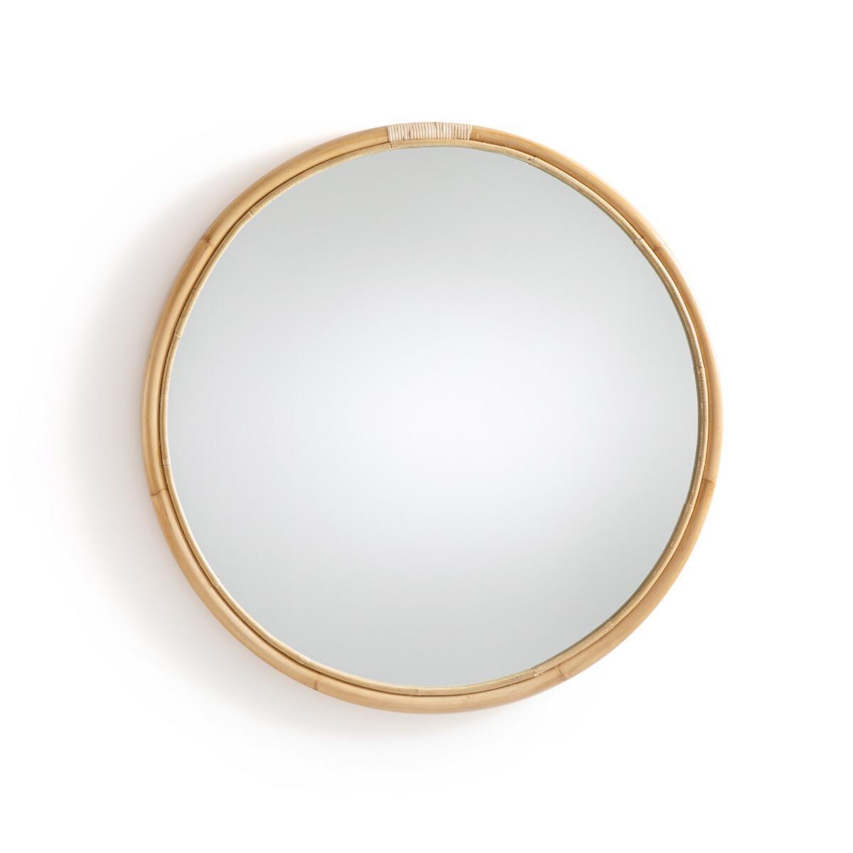 Nogu Round Rattan Mirror, Diameter 90cm – image 2