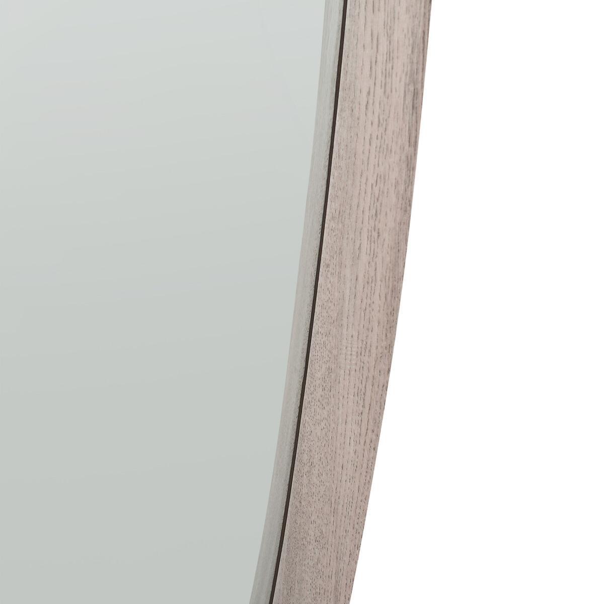 90cm Wooden Teardrop Wall Mirror – image 4