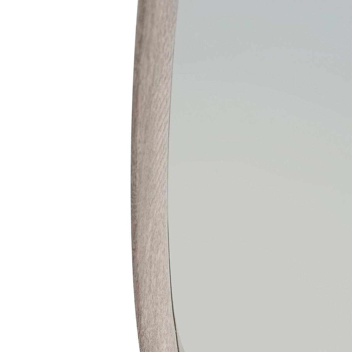 90cm Wooden Teardrop Wall Mirror – image 5