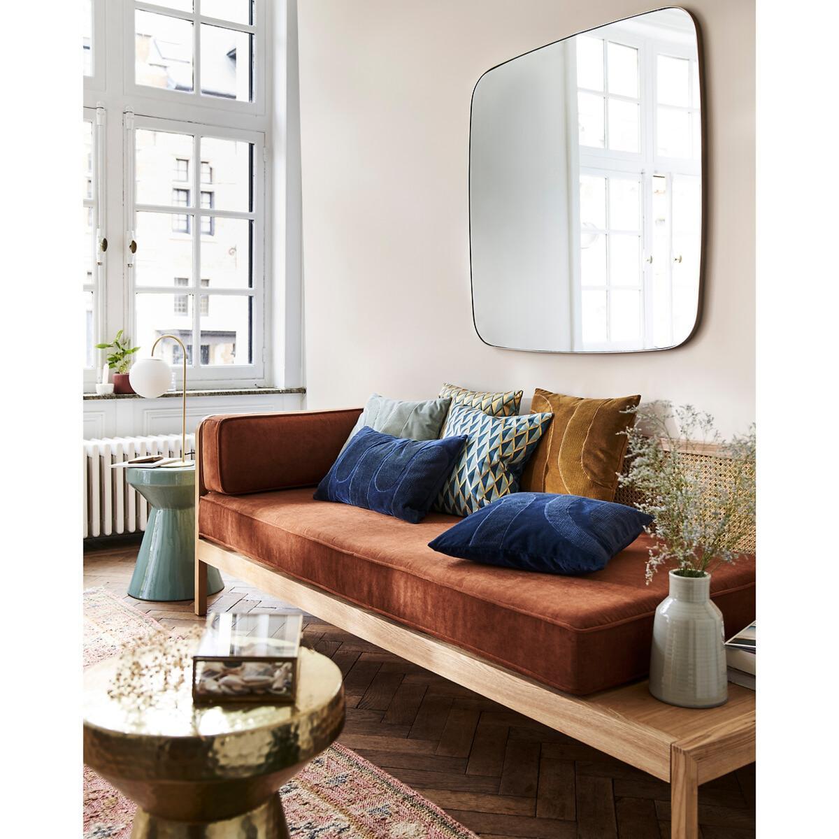 Iodus Square Metal-Framed Mirror, H90cm – image 6