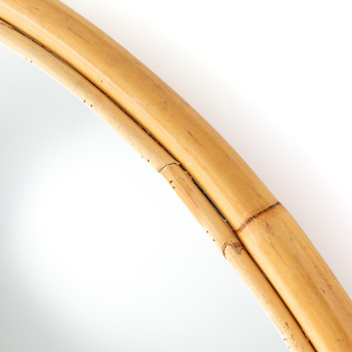 Nogu Round Rattan Mirror, Diameter 120cm – image 4