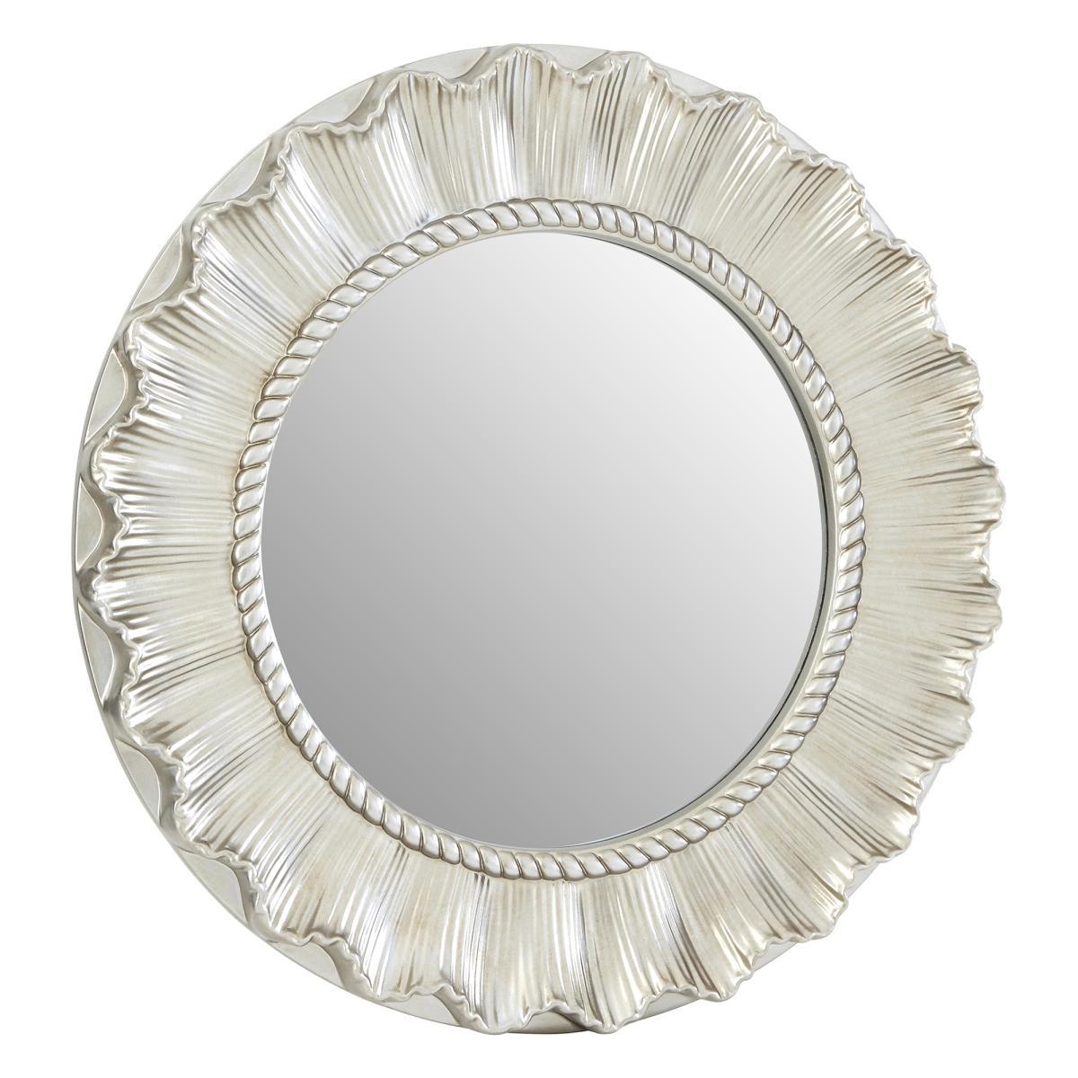 84cm Scallop Edge Wall Mirror in Champagne – image 2
