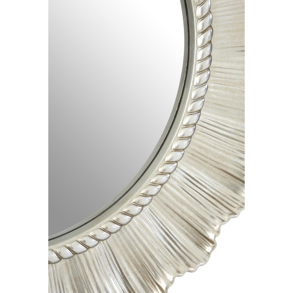 84cm Scallop Edge Wall Mirror in Champagne – image 4